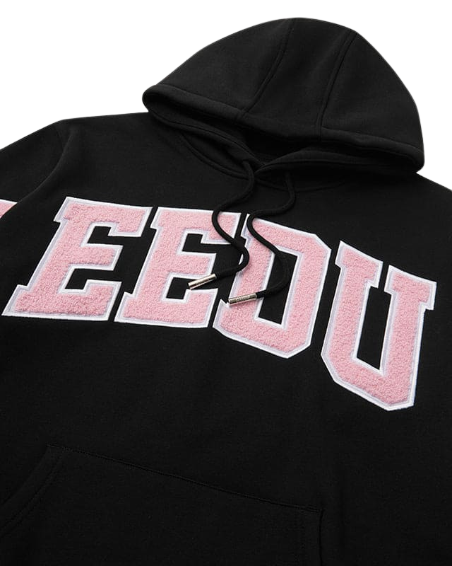 Geedup Team Logo Hoodie Black Dusty Pink - Free Shipping Australia Wide