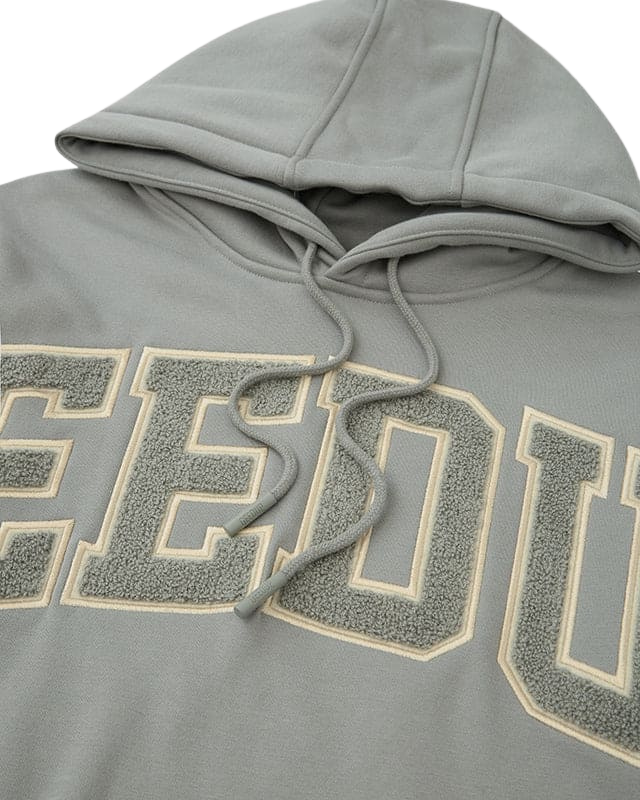 Geedup Team Logo Hoodie Nardo Grey Gold - Authenticity guaranteed