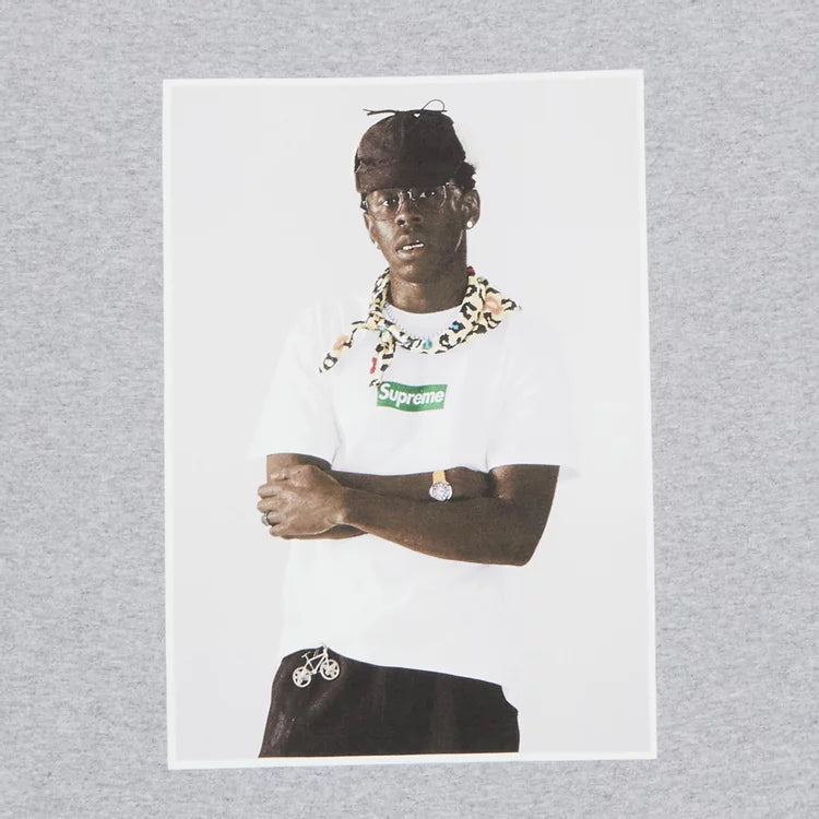 Supreme x Tyler The Creator T-Shirt Heather Grey - Authenticity guaranteed