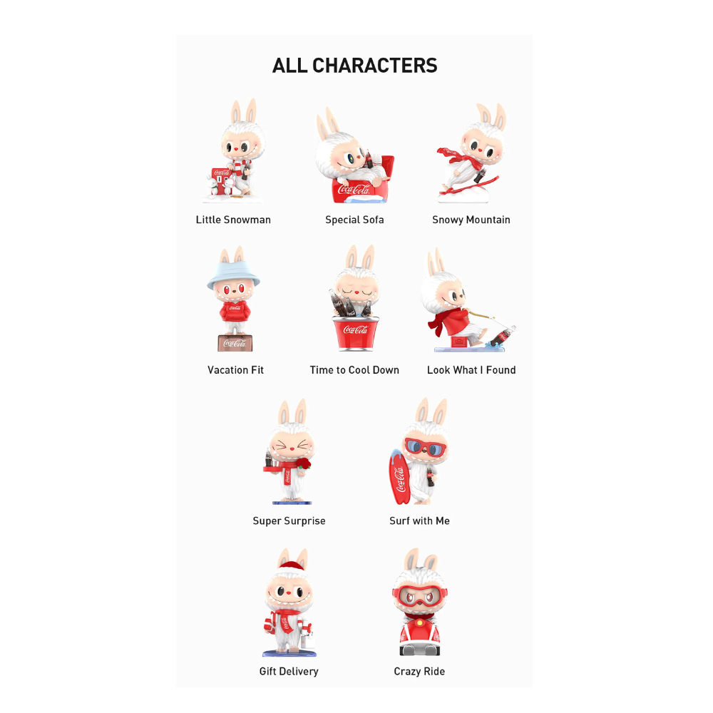 Collection of Pop Mart Labubu The Monsters Coca-Cola Series Figure Single Box - Available at au.sell store