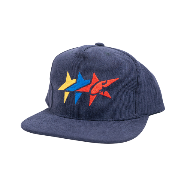 Corteiz C-Star Corduroy Trucker Hat Navy - Shop Corteiz in Australia at au.sell store 