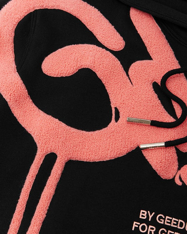 Geedup Handstyle Hoodie Black Peach - Wear now, pay later with Afterpay here