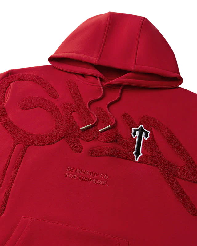 Find the Geedup Handstyle Hoodie x Trapstar Irongate T Red only at au.sell