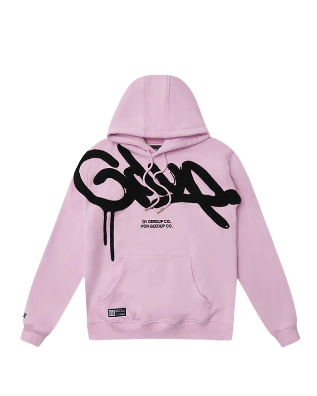 Purchase Geedup Handstyle Hoodie Lavender Black in Australia at au.sell