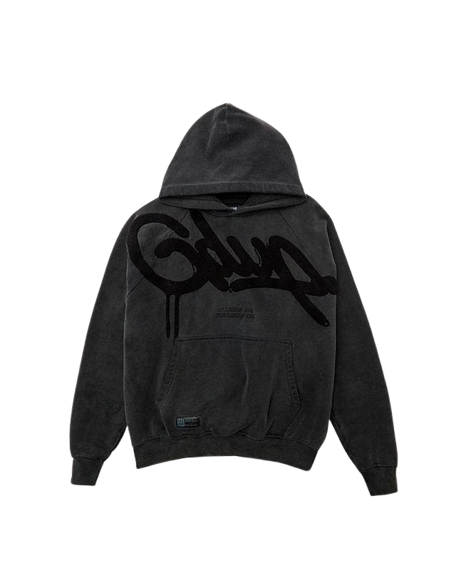 Geedup Handstyle Hoodie Vintage Washed Black - Shop now at au.sell