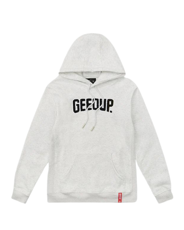 Geedup Play For Keeps Hoodie White Marle Black - Available at au.sell store