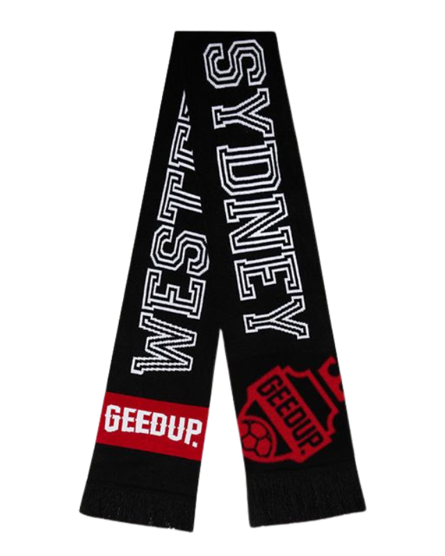 Geedup x Western Sydney Wanderers Gameday Scarf - Available now at au.sell