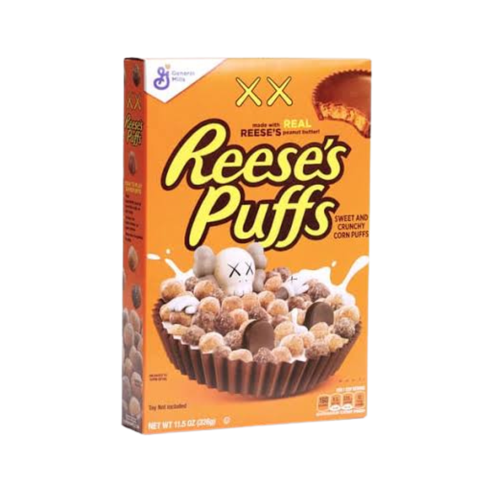 KAWS x Reese’s Puffs Cereal - Available now at au.sell store