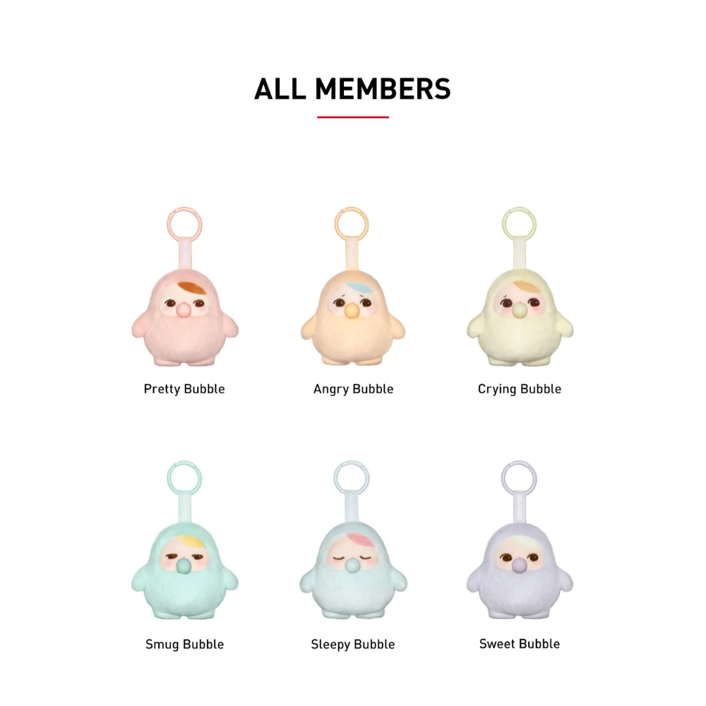 Members of the Pop Mart Pucky Beanie Bubble Up Series | au.sell store