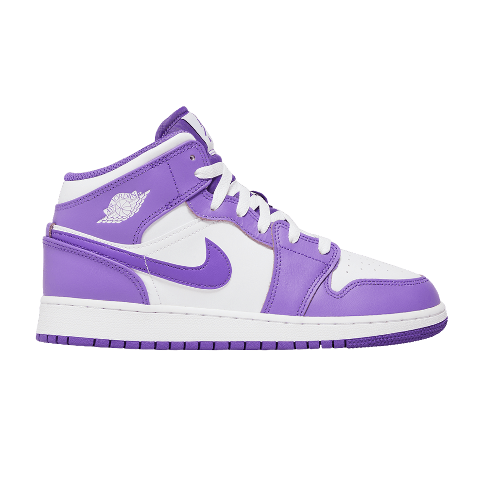 Nike Air Jordan 1 Mid "Purple Venom" (GS) - Available now at au.sell store