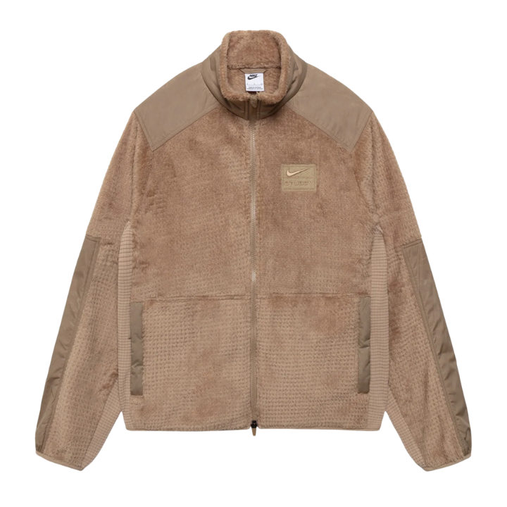 Nike x Stussy Full Zip Fleece Pinenut (FW25) | Available now at au.sell store