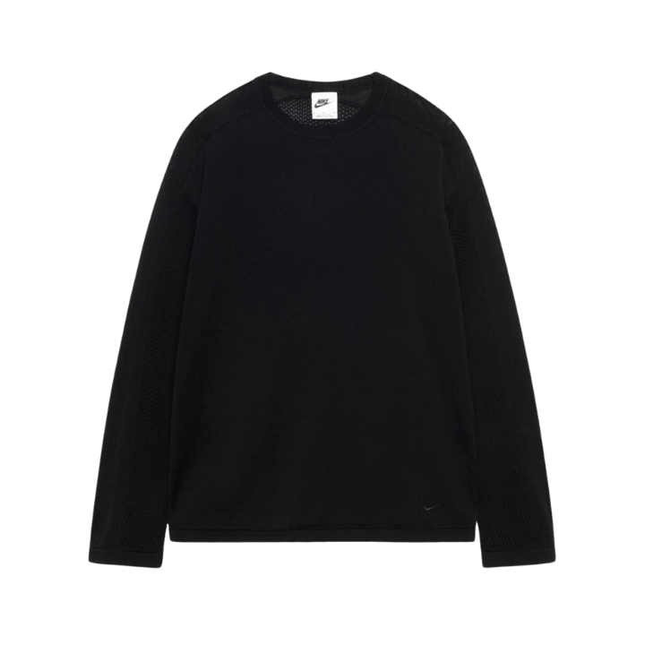 Nike x Stussy LS Knit Jersey Black - Authenticity guaranteed at au.sell