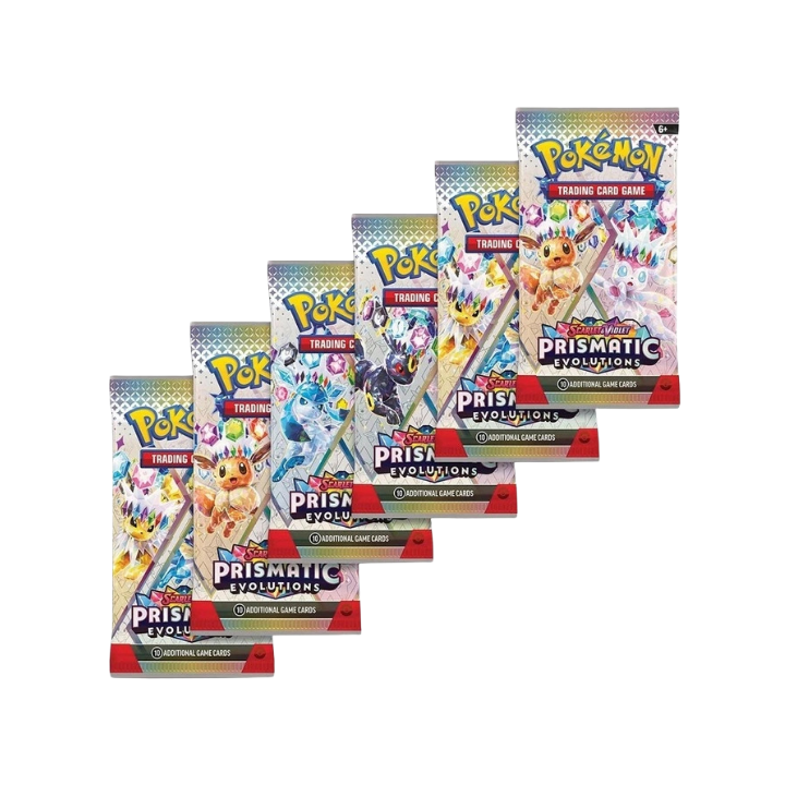 Purchase Pokemon TCG Scarlet & Violet Prismatic Evolutions Booster Bundle here