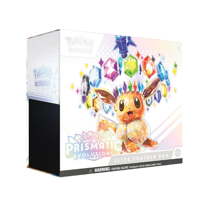 Pokemon TCG Scarlet & Violet Prismatic Evolutions Elite Trainer Box | Shop Now