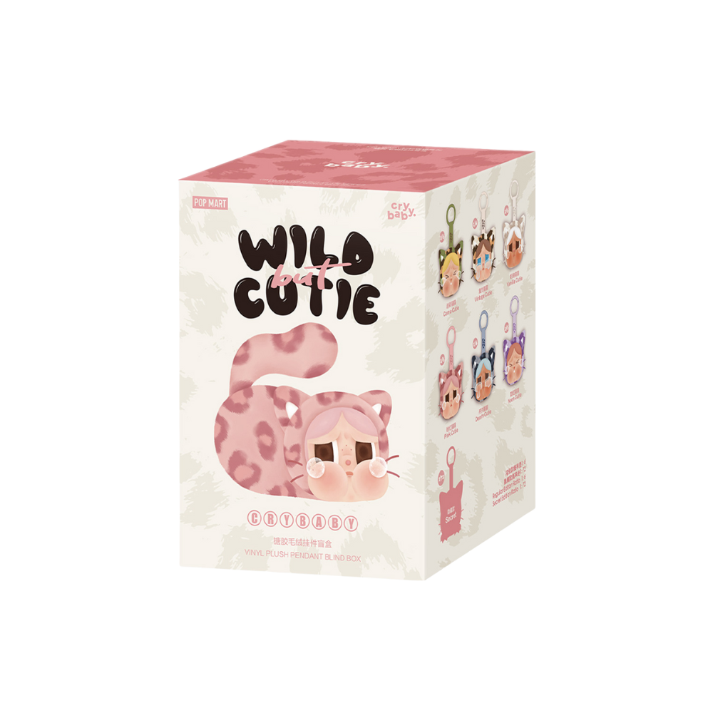 Pop Mart CRYBABY Wild but Cutie Series Vinyl Plush Pendant Single Blind Box | au.sell