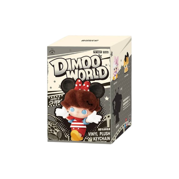 ポップマート　DIMOO WORLD VINYL PLUSH KEYCHAIN DIMOO WORLD × DISNEY Series-Vinyl Plush Keychain Blind Box
