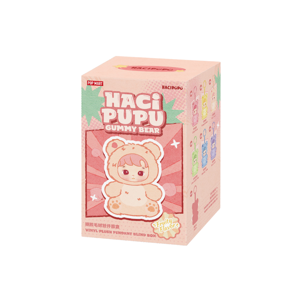 Pop Mart Hacipupu Gummy Bear Series Vinyl Plush Pendant Single Blind Box | au.sell store