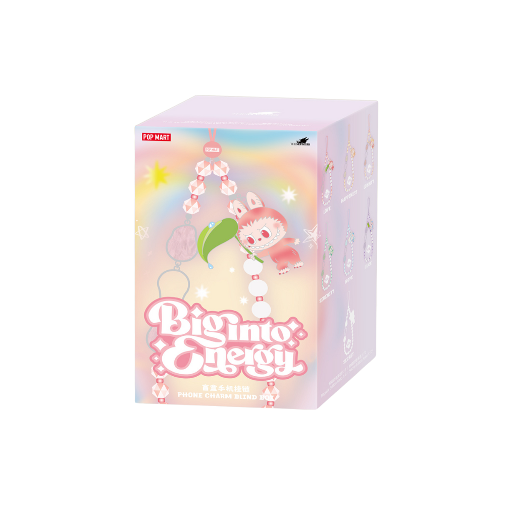 Pop Mart Labubu The Monsters Big into Energy Series Phone Charm (Single Blind Box)