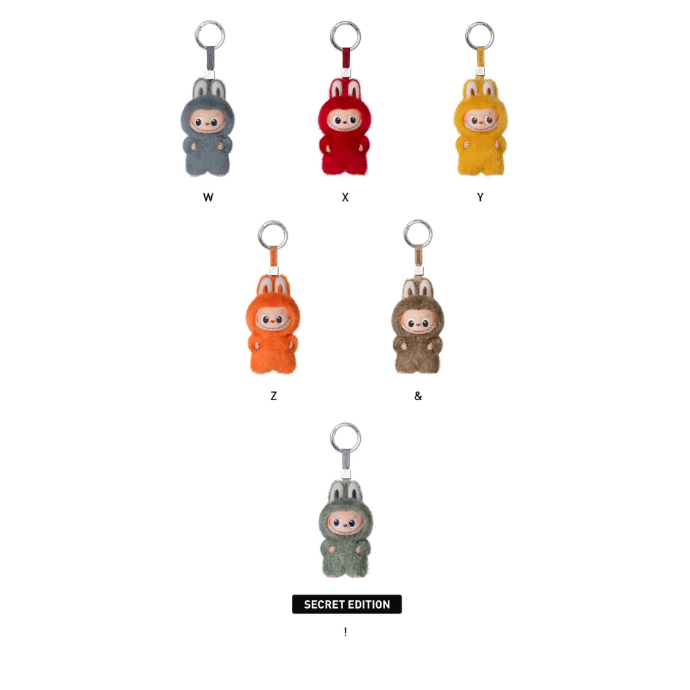 Member and the Secret Edition from the Pop Mart Labubu The Monsters Pin For Love Series Vinyl Plush Pendant Single Blind Box (N-Z)