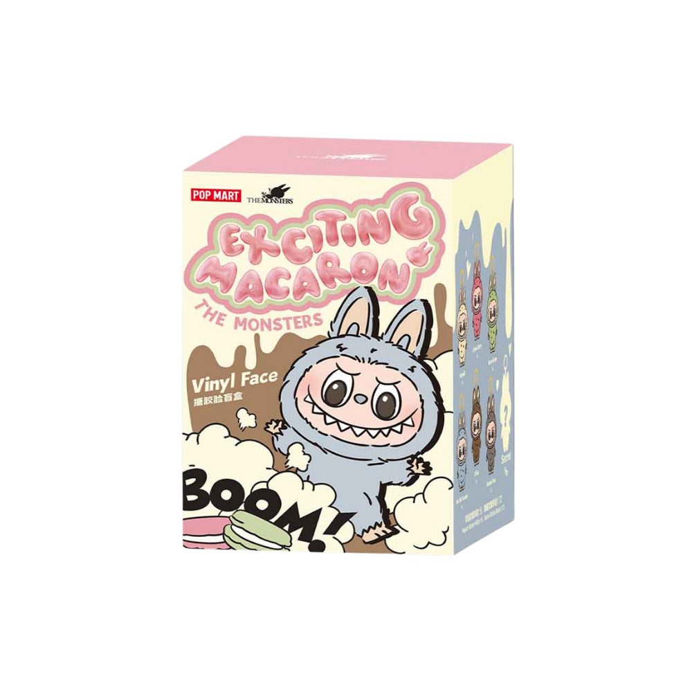 Pop Mart Labubu The Monsters Tasty Macarons Vinyl Face Sealed Case (Single Blind Box) - Labubu is available at au.sell
