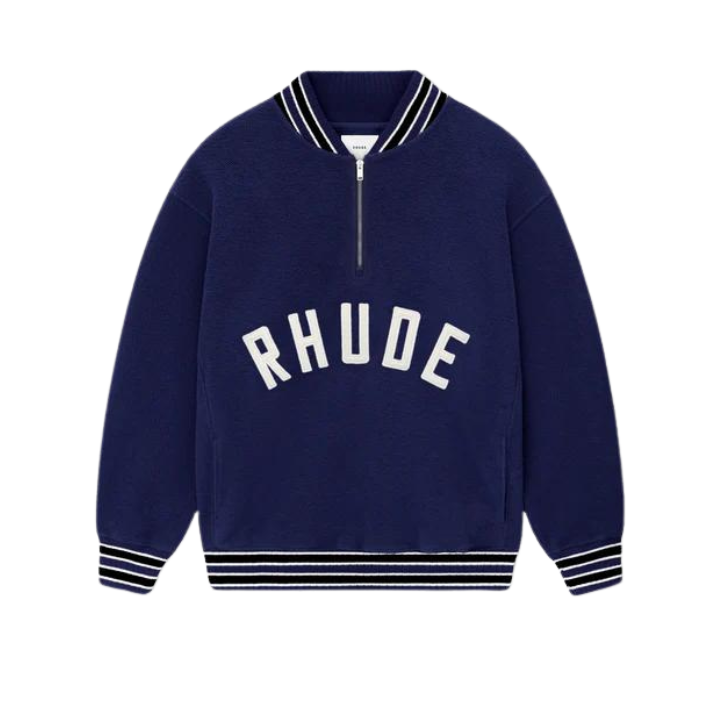 Rhude Varsity Sweater Navy - Available in Australia at au.sell