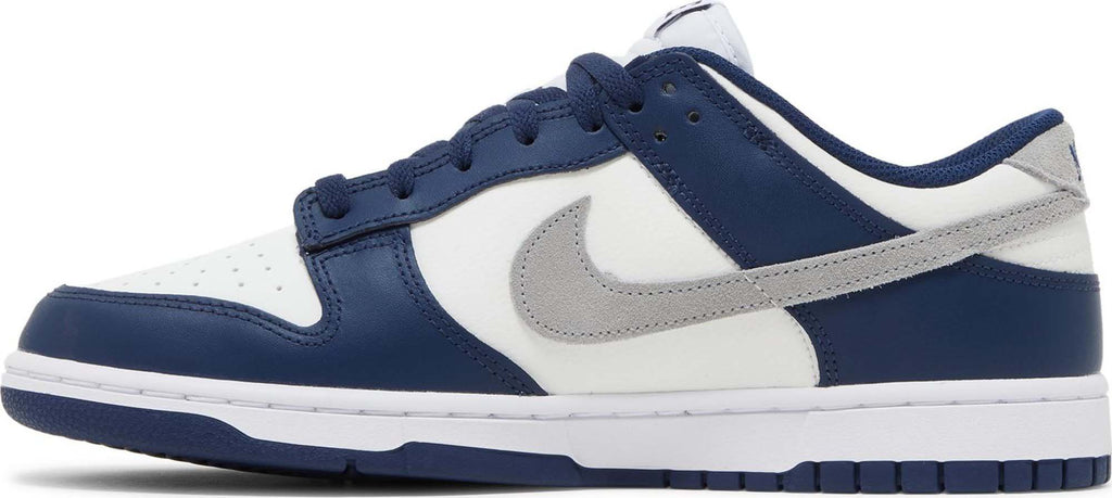 Side View Nike Dunk Low "Summit White Midnight Navy" au.sell