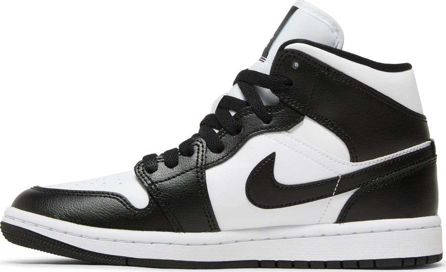 The latest Women's Nike Air Jordan 1 Mid  now is available in the Panda colourway.