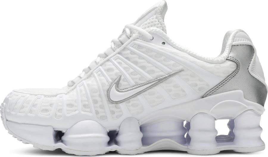 Nike Shox TL White Silver (Women's) - Free Express Postage Australia Wide