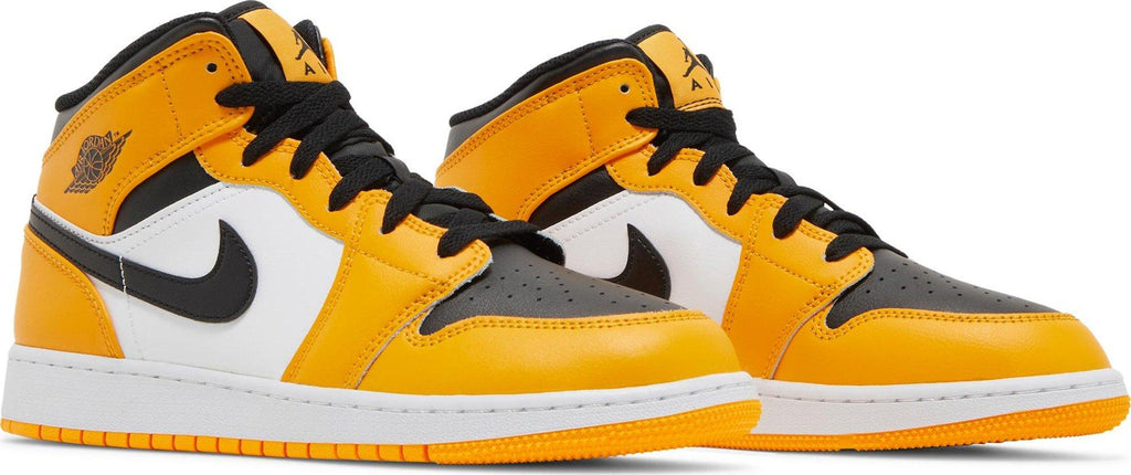 Both Sides Nike Air Jordan 1 Mid "Reverse Yellow Toe" (GS) au.sell store