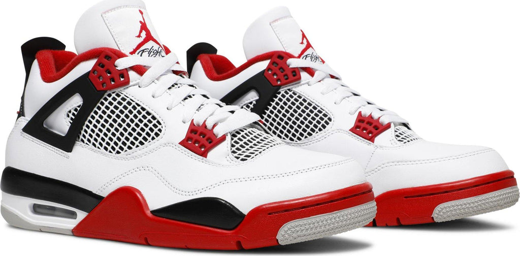 Both Sides Jordan 4 "Fire Red"