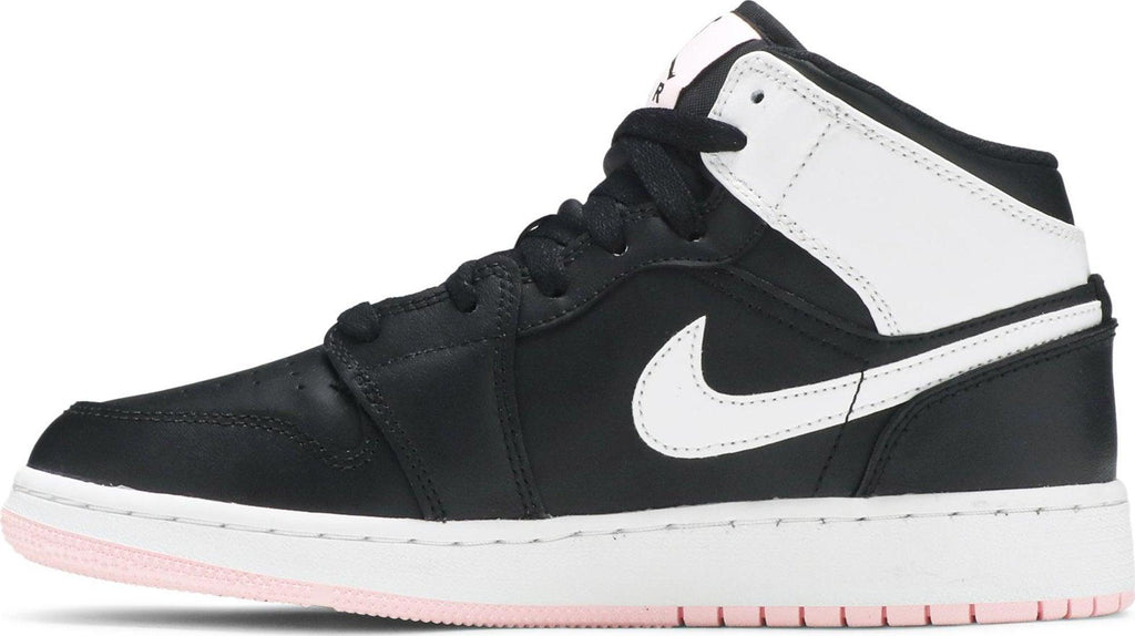 Side View Nike Air Jordan 1 Mid "Arctic Pink Black" (GS) au.sell store