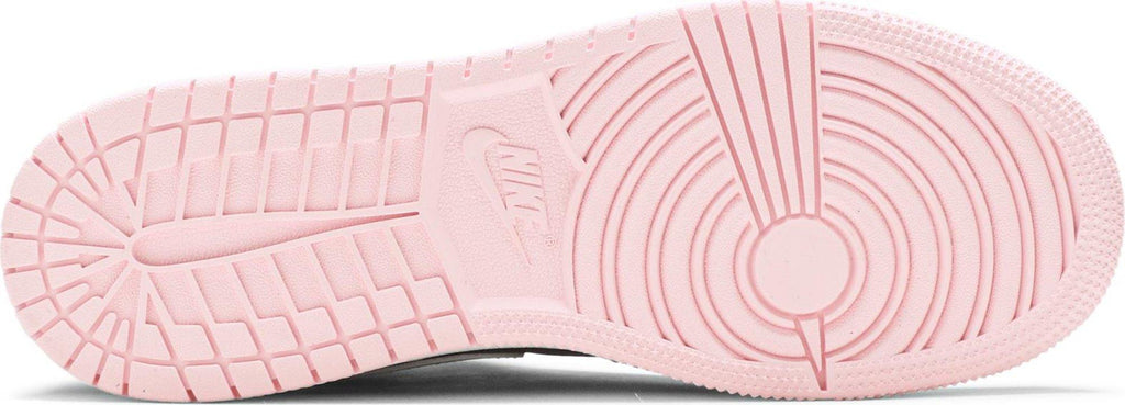 Soles of Nike Air Jordan 1 Mid "Arctic Pink Black" (GS) au.sell store