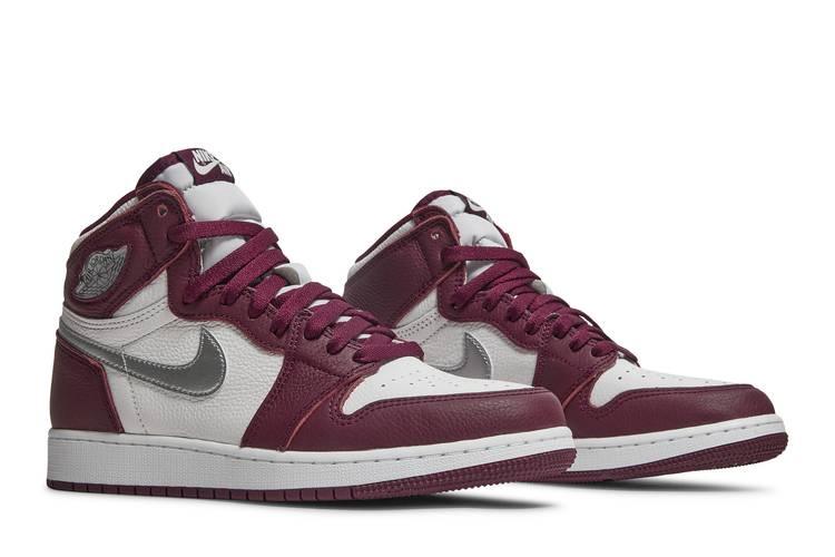 Both Sides Jordan 1 High "Bordeaux" (GS) au.sell store