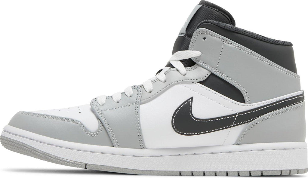 Side View Jordan 1 Mid "Light Smoke Grey Anthracite" au.sell store