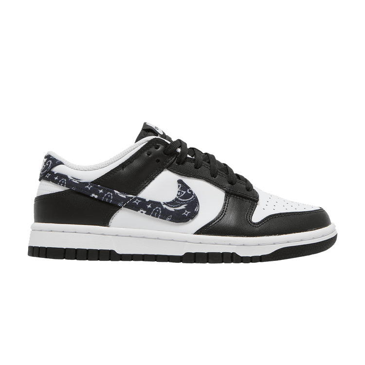 nike dunk low black and white for sale