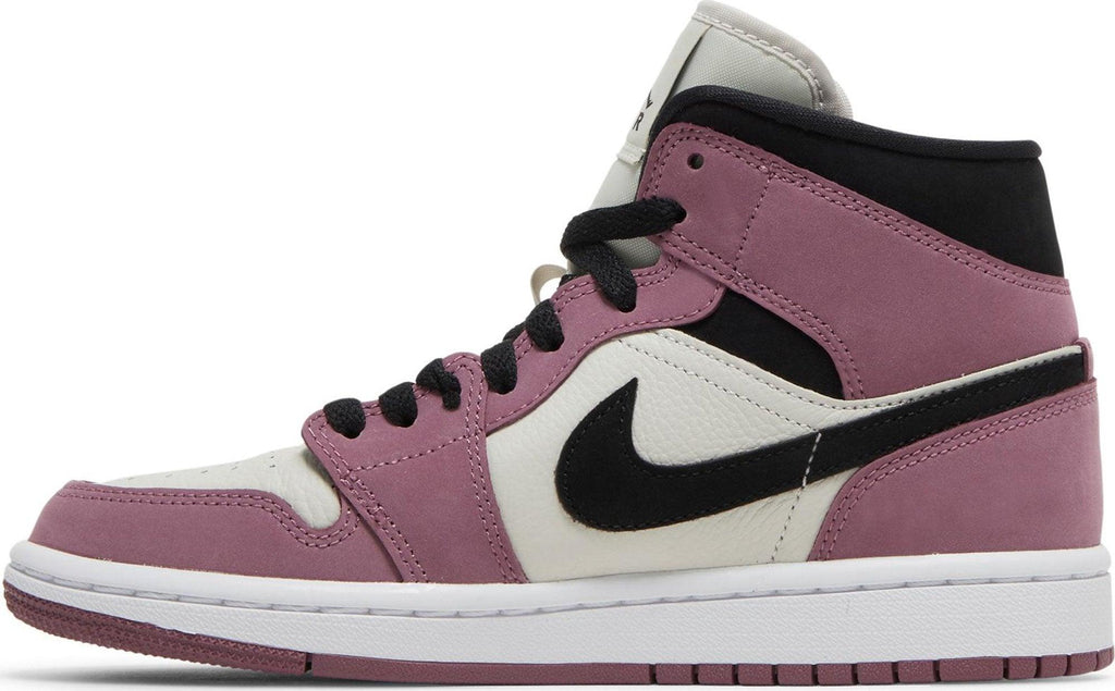 Side View Nike Air Jordan 1 Mid SE "Berry Pink" (Women's) au.sell store