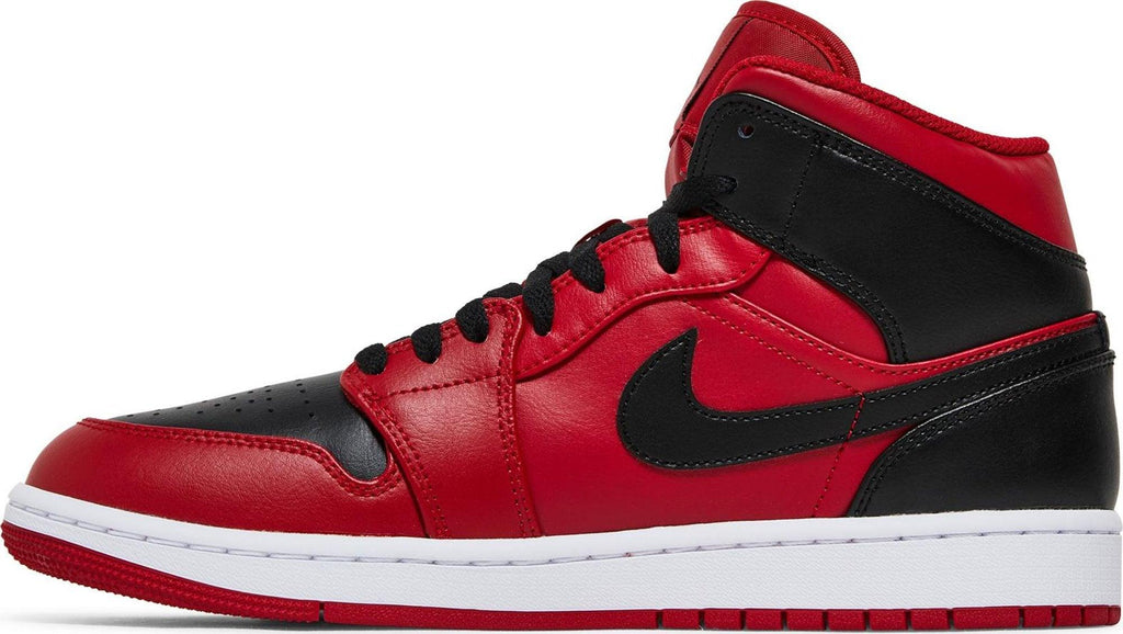 Side View Nike Air Jordan 1 Mid "Reverse Bred" au.sell store