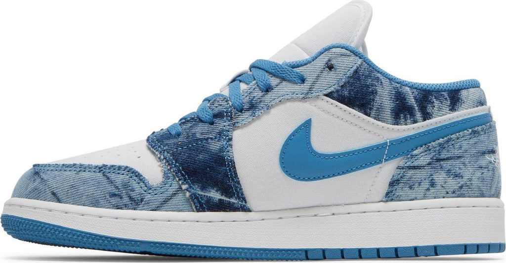 Side View Nike Air Jordan 1 Low "Washed Denim" (GS) au.sell store