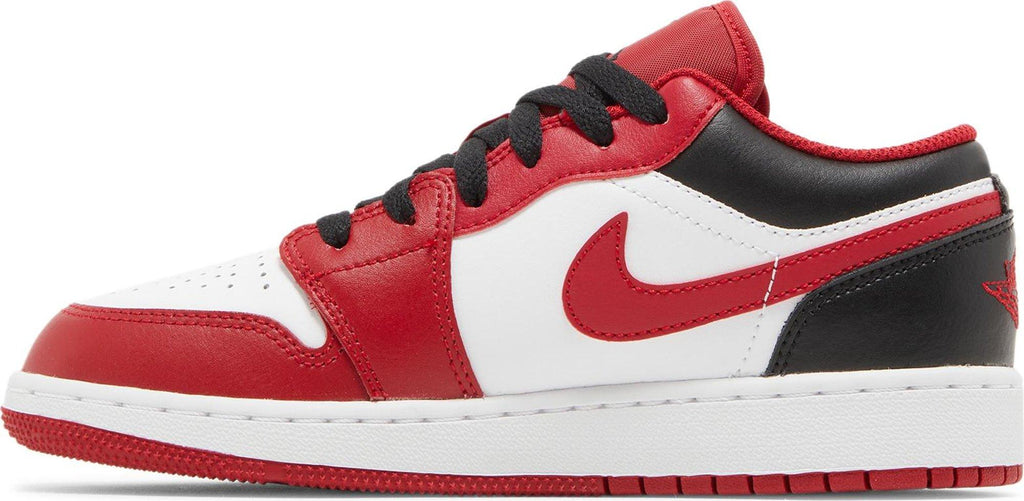 Side View Nike Air Jordan 1 Low "Bulls" (GS) au.sell store