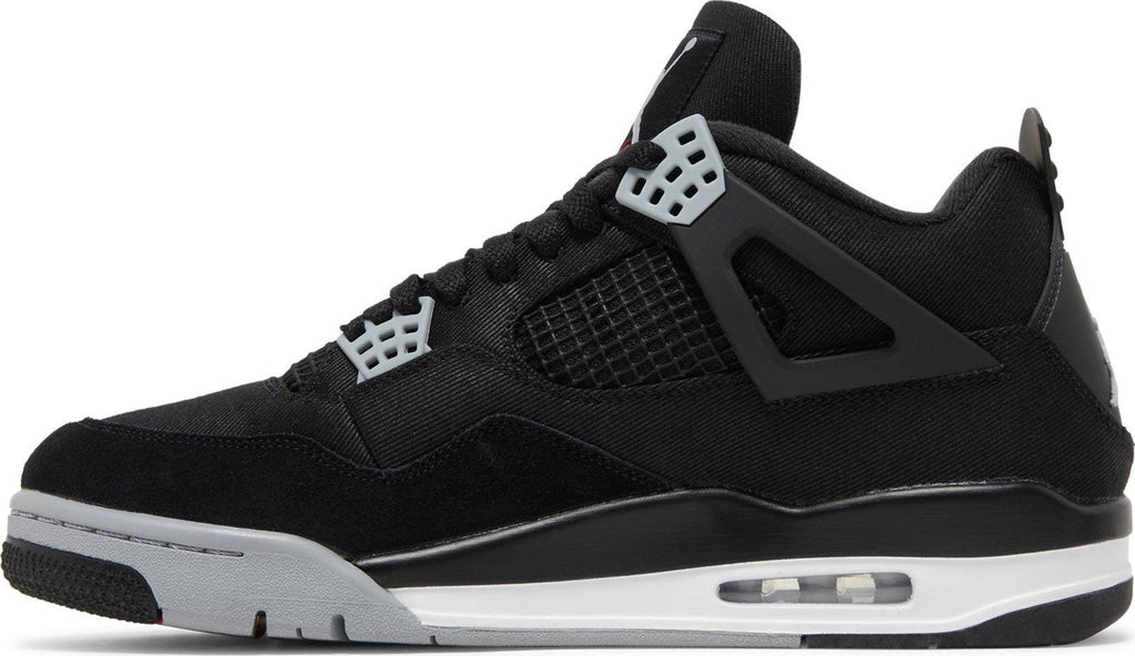 Side View Nike Air Jordan 4 SE "Black Canvas" au.sell store