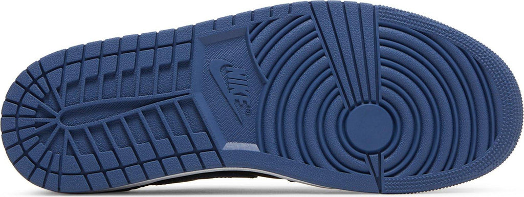 Soles of Nike Air Jordan 1 Low OG "Mystic Blue" au.sell store