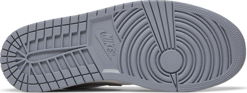 Soles of Nike Air Jordan 1 Low “Vintage Grey” au.sell stoere