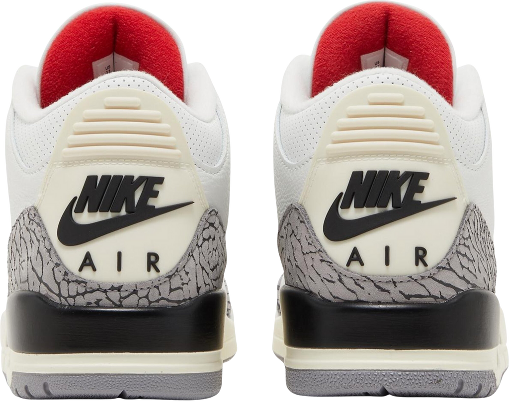 Back Tab Nike Air Jordan 3 Retro "White Cement Reimagined" au.sell