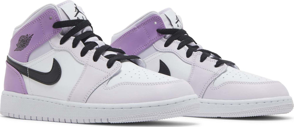 Both Sides Nike Air Jordan 1 Mid "Barley Grape" (GS) au.sell store