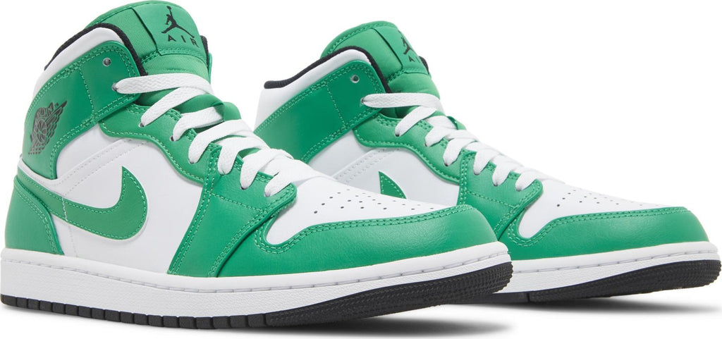Both sides angles Nike Air Jordan 1 Mid “Lucky Green”