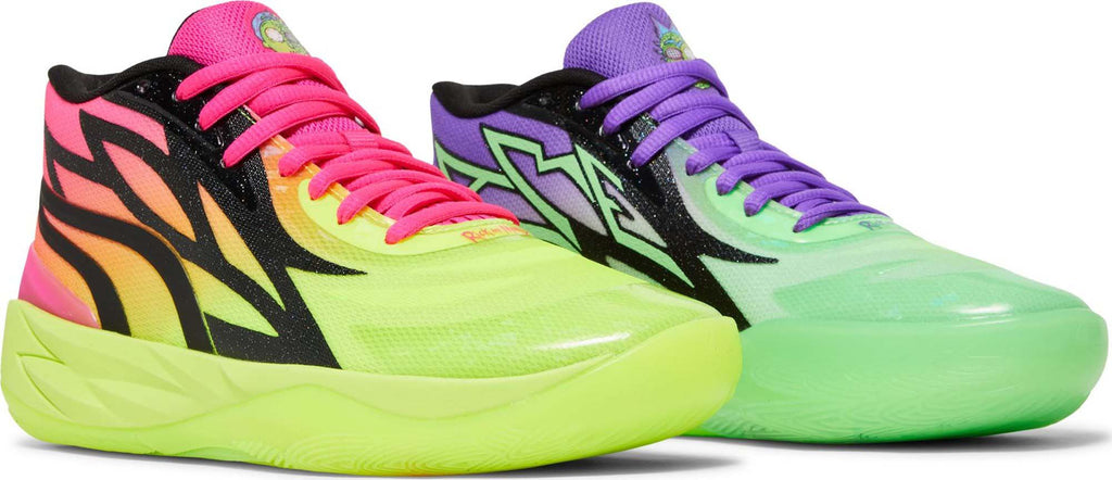 Both Sides Puma Lamelo Ball MB.02 x Rick & Morty "Adventures" au.sell store