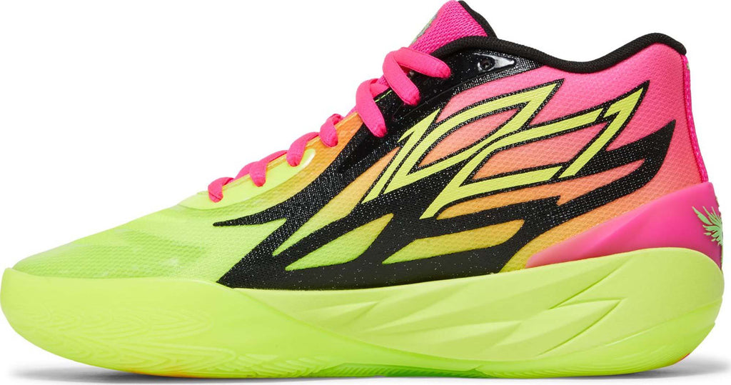 Side View Puma Lamelo Ball MB.02 x Rick & Morty "Adventures" au.sell store